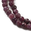 Natural Ruby Beads Strands G-I379-A01-01-8