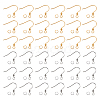 Unicraftale 200Pcs 2 Style 304 Stainless Steel Earring Hooks DIY-UN0003-80-1