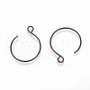 304 Stainless Steel Earring Hooks STAS-L216-02A-B-1