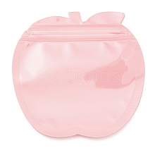 Apple Shaped Plastic Packaging Yinyang Zip Lock Bags OPP-D003-01C