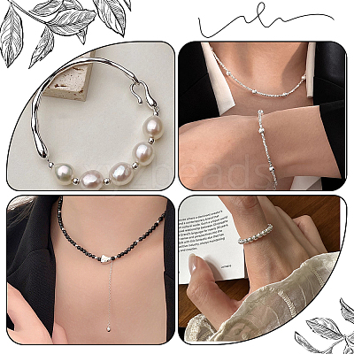 Round 925 Sterling Silver Beads STER-BBC0005-39E-1