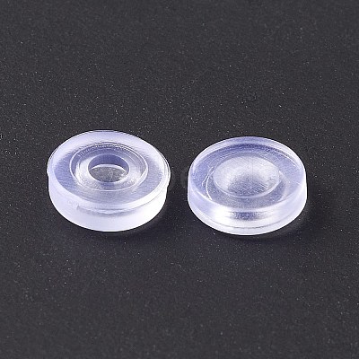 Silicone Clip on Earring Pads LS-X-FIND-G036-05-1