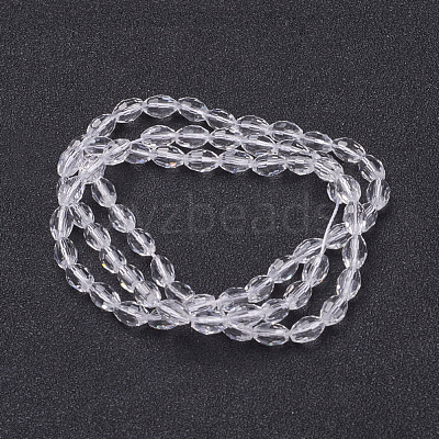 Glass Beads Strands GC891Y-14-1