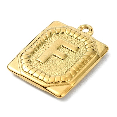 Ion Plating(IP) 304 Stainless Steel Pendants STAS-U033-01G-F-1
