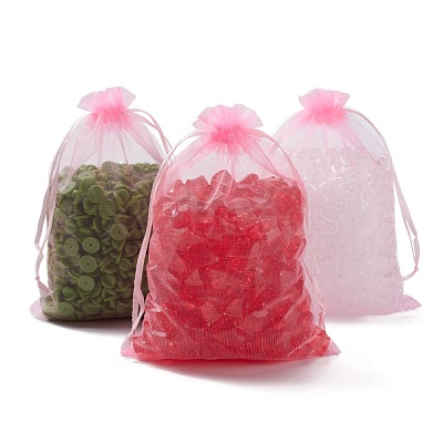 Organza Gift Bags with Drawstring X-OP-R016-13x18cm-02-1