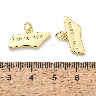 Brass Pendants KK-D229-22T-G-1