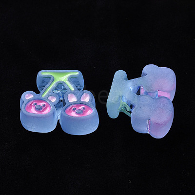 Transparent Acrylic Beads MACR-S374-04B-04-1