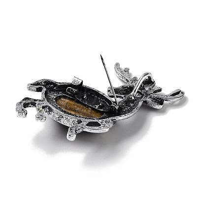 Alloy Elk Brooches JEWB-A021-02AS-08-1