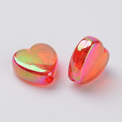 Eco-Friendly Transparent Acrylic Beads X-PL539-806-1