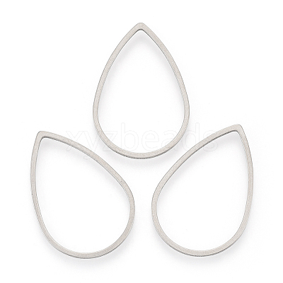 Tarnish Resistant 304 Stainless Steel Linking Rings X-STAS-T047-16B-1