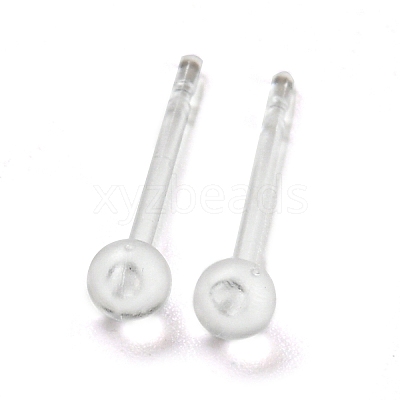 Resin Stud Earring Findings LS-X1-FIND-H046-10-1