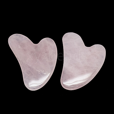 Natural Rose Quartz Gua Sha Boards X-G-S336-57B-1