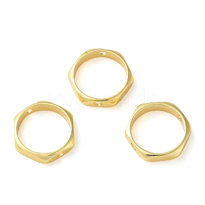 Rack Plating Brass Bead Frame KK-M269-05G-1
