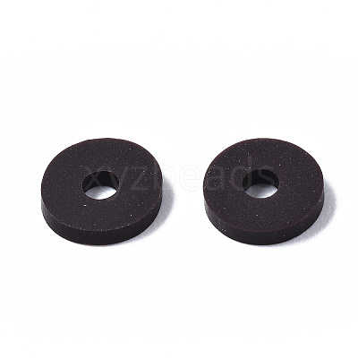 Handmade Polymer Clay Beads CLAY-R067-4.0mm-B38-1