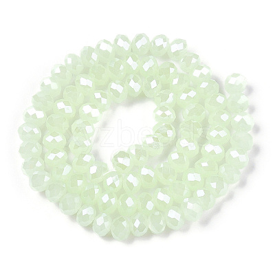Electroplate Glass Beads Strands EGLA-A034-J6mm-A05-1-1