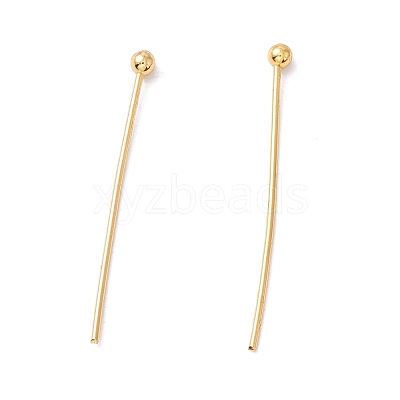 Brass Ball Head Pins KK-WH0058-02B-G01-1