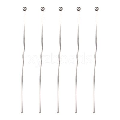 Tarnish Resistant 304 Stainless Steel Ball Head Pins STAS-K146-045-50x0.7mm-1