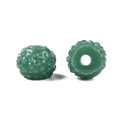 Opaque Acrylic Resin Beads LS-RESI-ZX017-6mm-02H-1