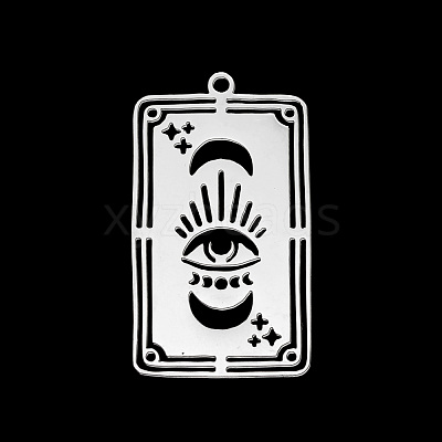 Non-Tarnish 201 Stainless Steel Pendants STAS-T056-LA690-1-1