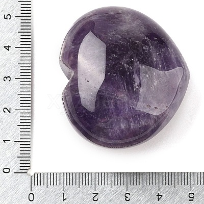 Natural Amethyst Thumb Massage Stone G-I367-06C-1