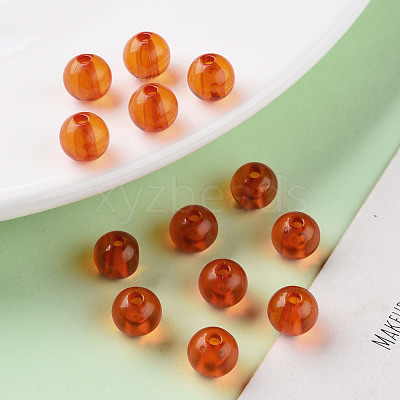 Transparent Acrylic Beads MACR-S370-A8mm-726-1