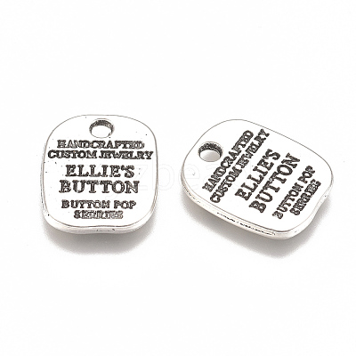 Alloy Quote Charms LS-PALLOY-F260-02AS-1