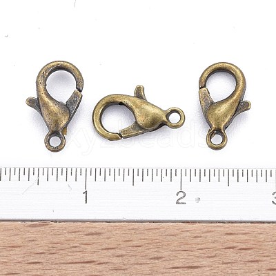 Zinc Alloy Lobster Claw Clasps E103-NFAB-1
