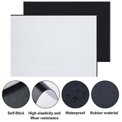 Silicone Single Side Board AJEW-BC0006-19-1