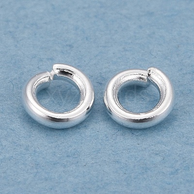 Rack Plating Brass Open Jump Rings KK-O139-18D-S-1
