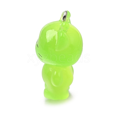 Luminous Transparent Resin Pendants RE-CBAAB56-11B-1