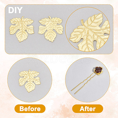 Brass Cabochons KK-WH0079-107G-1