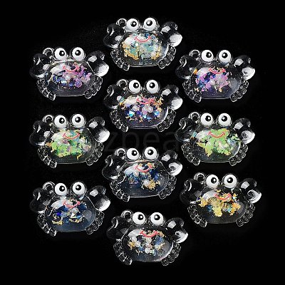 Luminous Transparent Acrylic Pendants TACR-F006-02-1