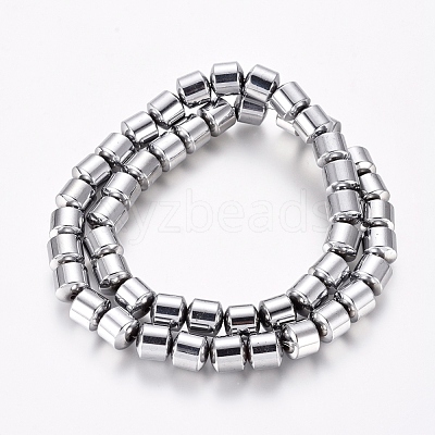 Magnetic Synthetic Hematite Beads Strands G-G826-05A-8mm-1