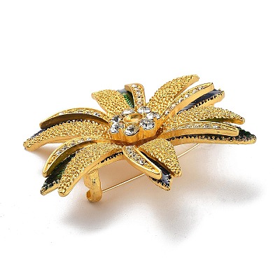 Flower Enamel Pins JEWB-Z034-05G-1