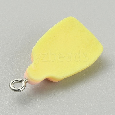 Opaque Resin Pendants FIND-CJC0015-30A-1