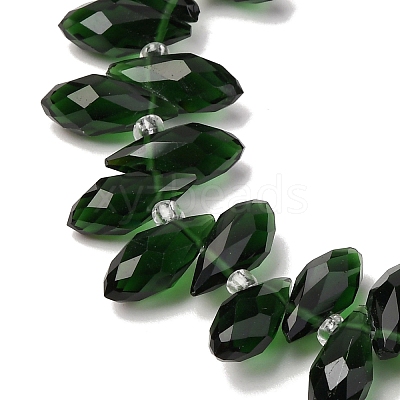 Crystal Glass Beads Strands GLAA-D033-36-1