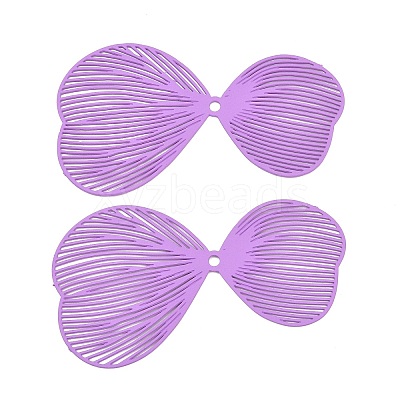 Spray Painted Iron Pendants IFIN-Z004-01C-1