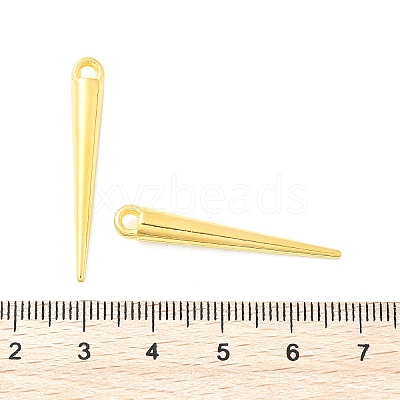 Tibetan Style Alloy Spike Pendants LS-TIBEP-A16461-G-NR-1