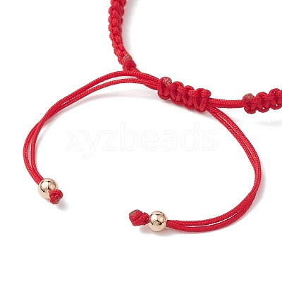 Polyester Braided Bead Bracelet Making AJEW-JB01250-1
