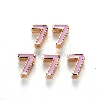 Alloy Enamel Beads ENAM-R055-03-07-RS-1