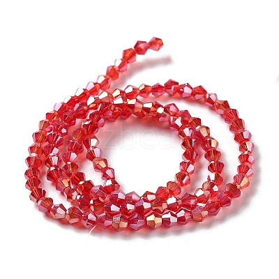 Glass Beads Strands EGLA-S056-3mm-13-1