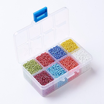 12/0 Glass Seed Beads SEED-X0050-2mm-08-1