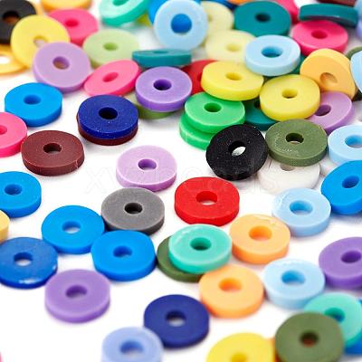 4224Pcs 24 Colors Handmade Polymer Clay Beads CLAY-YW0001-16-1