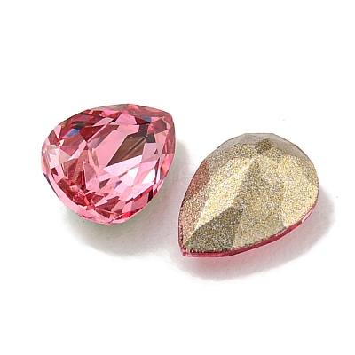 Glass Rhinestone Cabochons RGLA-L029-19B-209-1