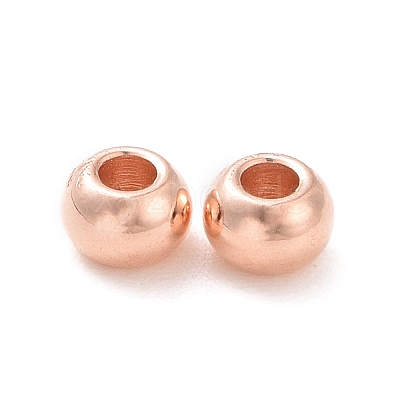 304 Stainless Steel Beads X-STAS-H400-3mm-45RG-1