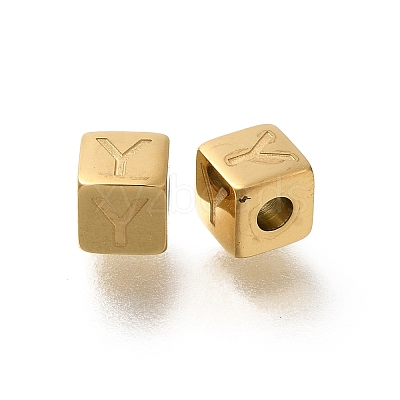 Ion Plating(IP) 304 Stainless Steel Beads STAS-F308-01G-Y-1