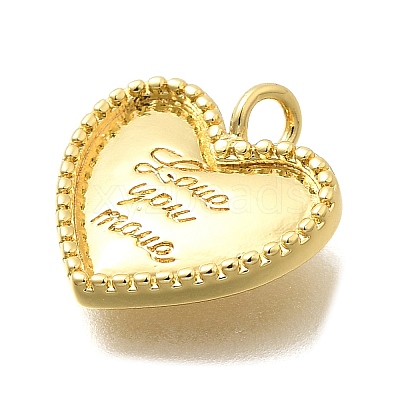 Brass Charms KK-S508-41G-01-1