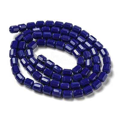 Opaque Glass Beads Strands GLAA-G112-03R-1