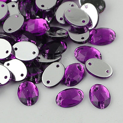 Sew on Rhinestone ACRT-M013-10x14mm-05-1