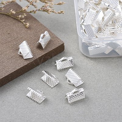 Iron Ribbon Crimp Ends IFIN-YW0001-13S-LF-1